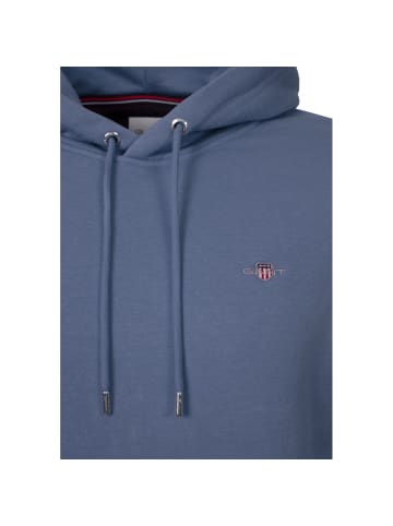 Gant Kapuzenpullover Reg Shield in blau