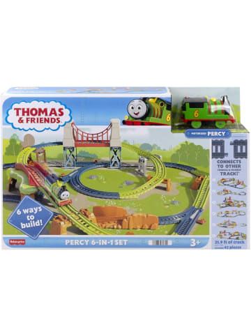 Fisher-Price Thomas & Friends Percy 6-in-1 Spielzeugbahn Eisenbahn Zug ab 3 Jahren