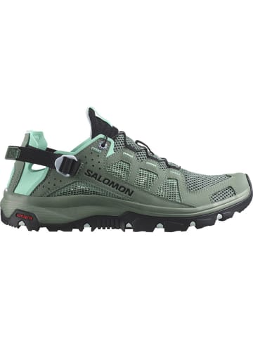 SALOMON Trailschuhe/Outdoorschuhe SHOES TECHAMPHIBIAN 5 W in Grün