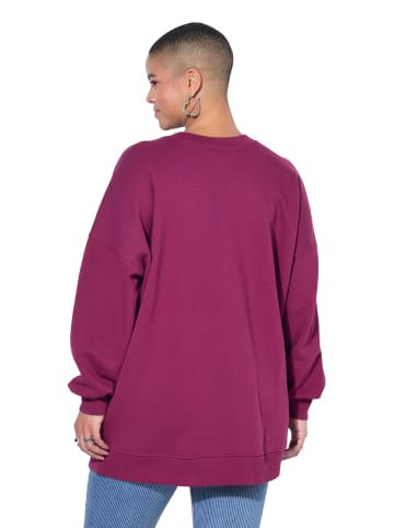 Studio Untold Sweatshirt in aubergine