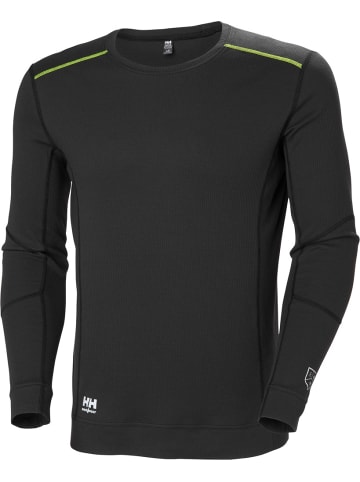Helly Hansen Funktionsunterwäsche "Fyre Baselayer Crewneck" in Schwarz