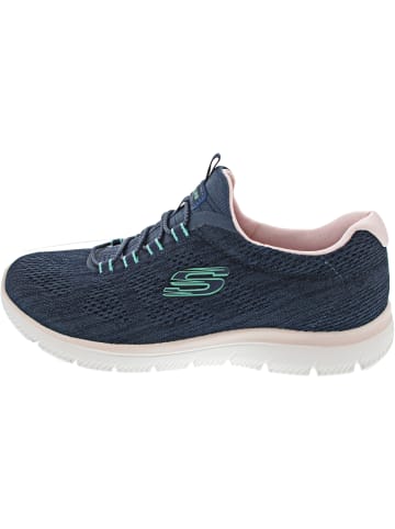 Skechers Summits - Fun Flare Slipper Blau