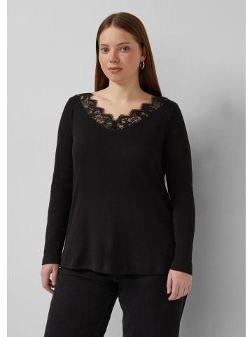 QS T-Shirt in 9999_schwarz