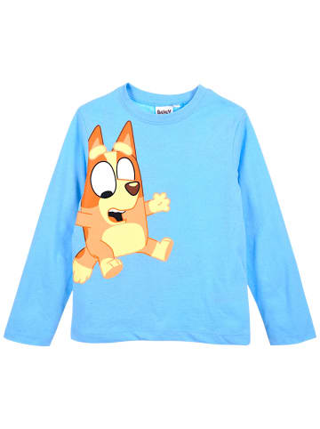Bluey Langarmshirt Bluey & Bingo in Hellblau