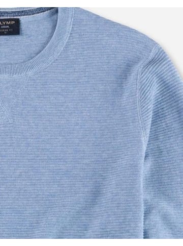 OLYMP  Pullover Strick in Blau