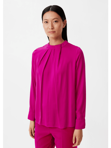 comma Bluse langarm in Pink