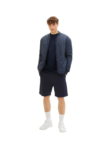 Tom Tailor Kurze Jogginghose Sweat Basic Jogger Shorts in Dunkelblau