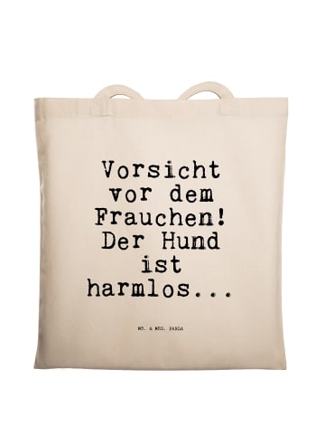 Mr. & Mrs. Panda Umhängetasche Vorsicht vor dem Frauchen!... mit... in Creme