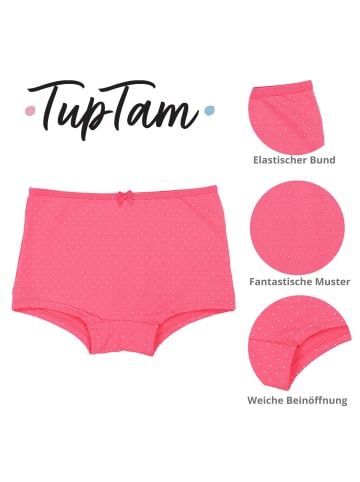 TupTam Mädchen Slips mit Aufdruck 10er Pack in lila