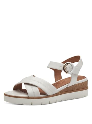 Tamaris Keilsandaletten in Weiß