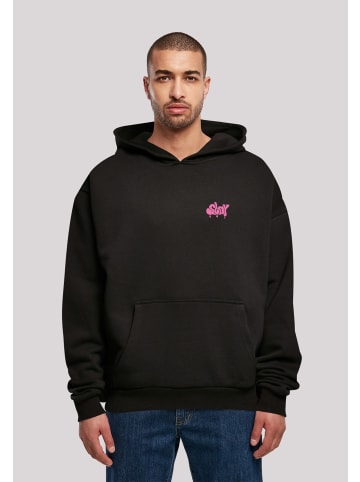 F4NT4STIC Ultra Heavy Hoodie SLAY Jugenwort Pink in schwarz