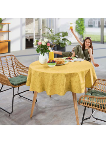 Erwin Müller Baumwollmischung Tischdecke Essen in curry