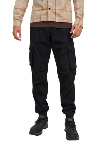 Jack & Jones Cargo JPSTKANE JJNOAH CUFFED tapered in Schwarz