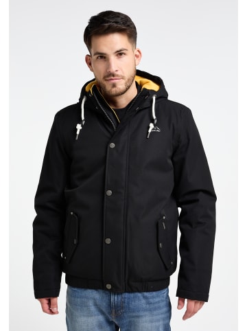 ICEBOUND Herren Winterjacke in Schwarz