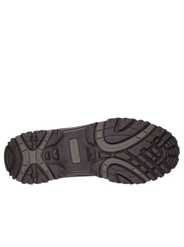 Skechers Trekking-Stiefel hoch "RELMENT LENNOX" in Kakao-braun