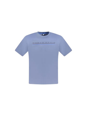 North Sails Blaues Baumwoll-T-Shirt