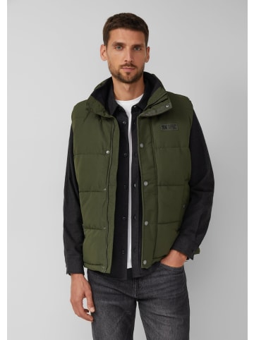 s.Oliver Outdoor-Weste in 7938_olivgrün