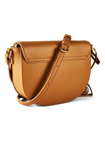 U.S. Polo Assn. Jones Umhängetasche 22 cm in camel