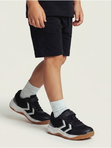 Hummel Klettverschluss Hallenschuh Multiplay Flex Innenbereich Kinder in ANTHRACITE