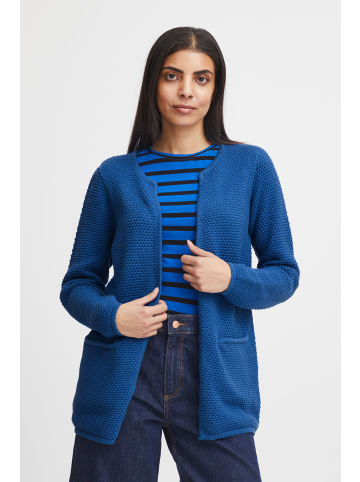 b.young Strickjacke in blau