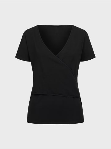 Erlich Textil  Still Shirt 1/2 Arm Laila in schwarz