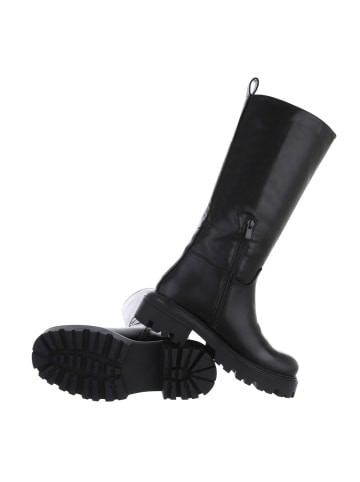 Ital-Design Stiefel in Schwarz