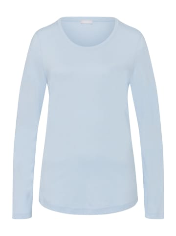 Hanro Longsleeve Sleep & Lounge in misty blue