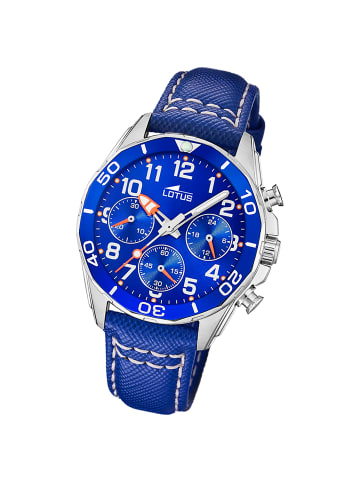 Lotus Chronograph-Armbanduhr Lotus Classic blau mittel (ca. 36mm)