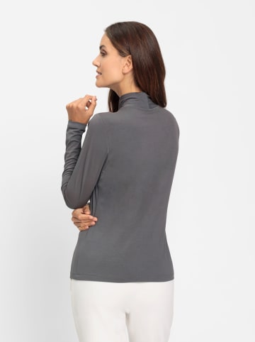 Heine Langarmshirt in anthrazit