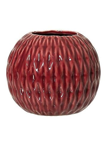 Bloomingville Vase Rot Keramik 10 cm