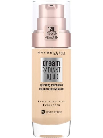 Maybelline New York New York Dream Radiant Liquid Make-Up Nr. 40 Fawn 30 ml flüssige Foundation