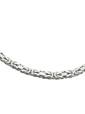 SilberDream Königskette Vierkant-Form Armband 925 Sterling Silber ca. 21cm silber