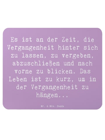 Mr. & Mrs. Panda Maus Pad Spruch Vergebung und Zukunft mit Spruch in Lavendeltraum