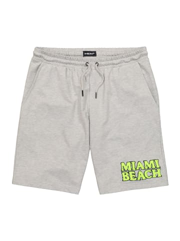 Men Plus Bermuda in grau melange