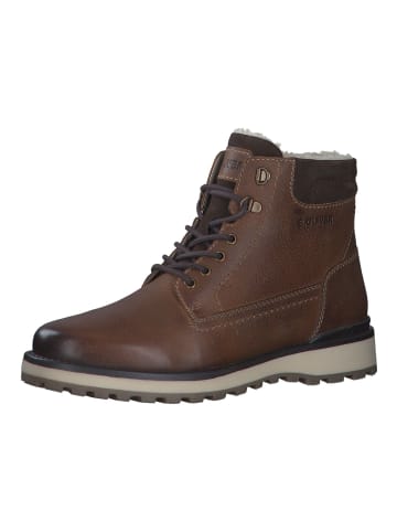 s.Oliver Stiefelette Cognac