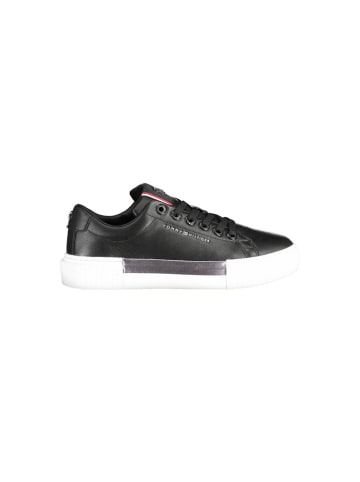 Tommy Hilfiger Schwarz Leder Damen Sneaker