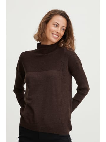 Fransa Strickpullover FRCEMELANGE 1 Pullover - 20609705 in braun