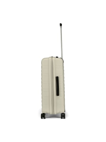 D&N Travel Line 4700 4 Rollen Trolley 68 cm mit Dehnfalte in cream white
