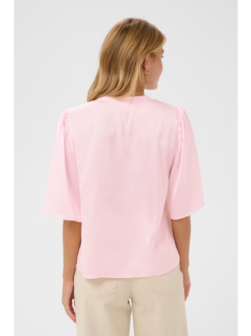 SAINT TROPEZ Bluse kurzarm SafinaSZ Gerade Passform in Ballerina