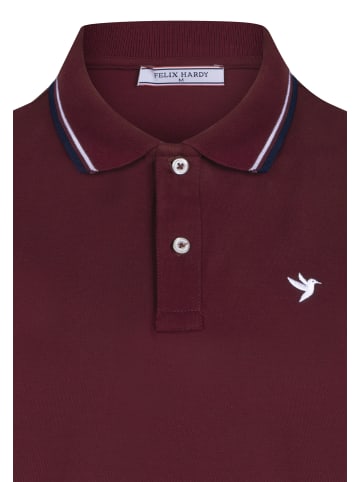 Felix Hardy Polo Shirt Kurz Arm in Bordeaux