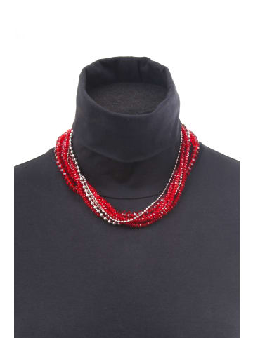 collezione alessandro Kurze Kette " Ronya " in rot