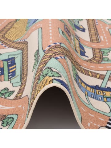 Snapstyle Kinder Straßenteppich in Beige