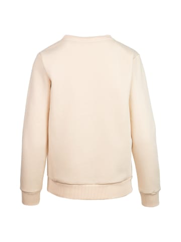 Salzhaut Sweatshirt ILVA in Beige-Neon Mandarin