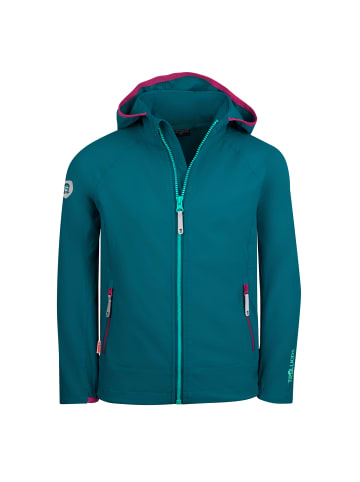 Trollkids Softshelljacke Kvalvika in smaragd