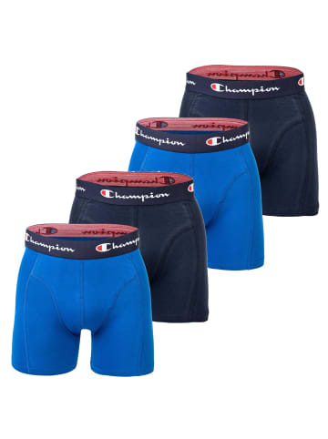 Champion Boxershort 4er Pack in Blau/Marine