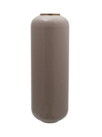 Kayoom Vase Esmeralda in Taupe / Gold