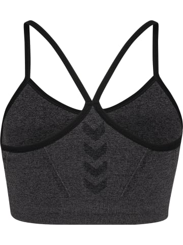 Hummel Hummel T-Shirt Hmlci Yoga Damen Atmungsaktiv Dehnbarem Feuchtigkeitsabsorbierenden Nahtlosen in BLACK MELANGE