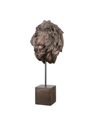 GILDE Skulptur Antique bronzefarben - (H) 51 cm
