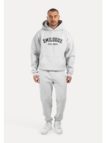 SMILODOX Jogginghose Kayson in Grau Melange