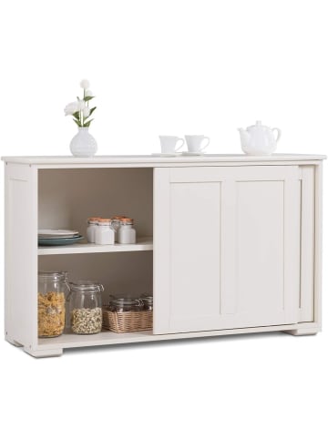 COSTWAY Sideboard in Creme